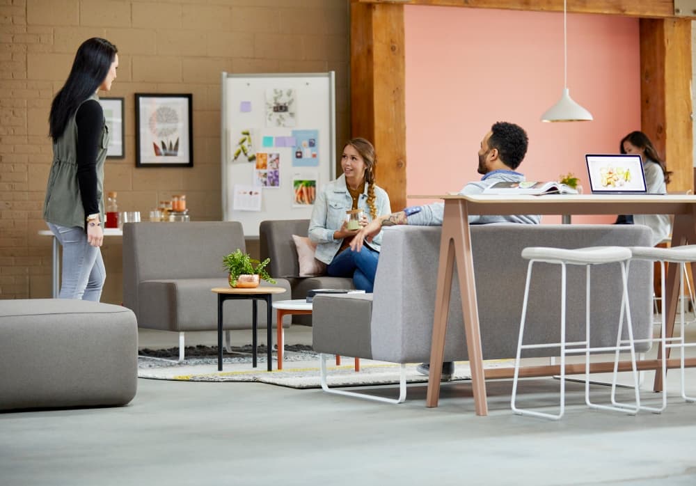 Haworth Immerse Commercial Furniture Product JC White