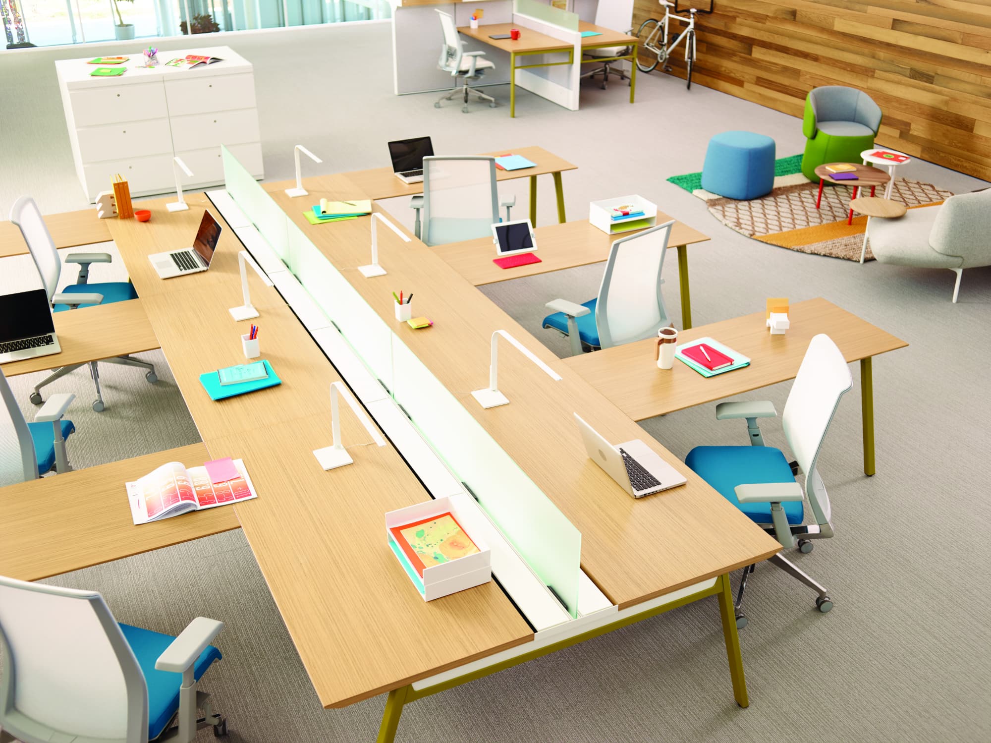 Haworth Intuity Commercial Furniture Product JC White