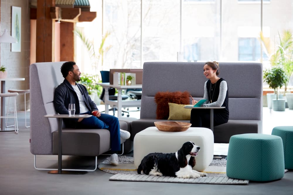 Haworth Riverbend Commercial Furniture Product JC White