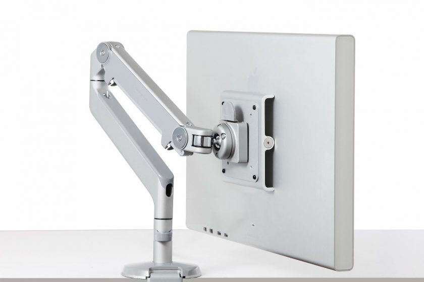 JC White Humanscale M2 Monitor Arm