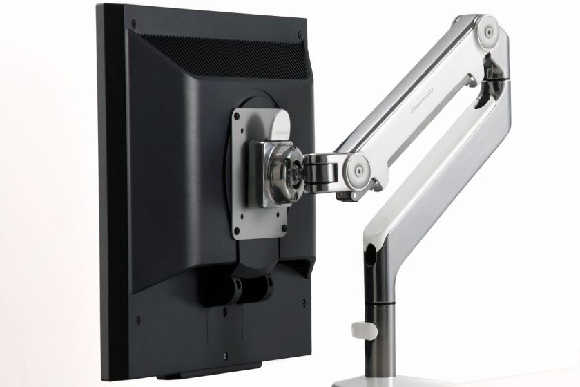 JC White Humanscale M2 Monitor Arm